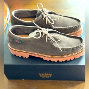 GH Bass Originals Wallace Suede Super Lug Moc size 8 NWOT
